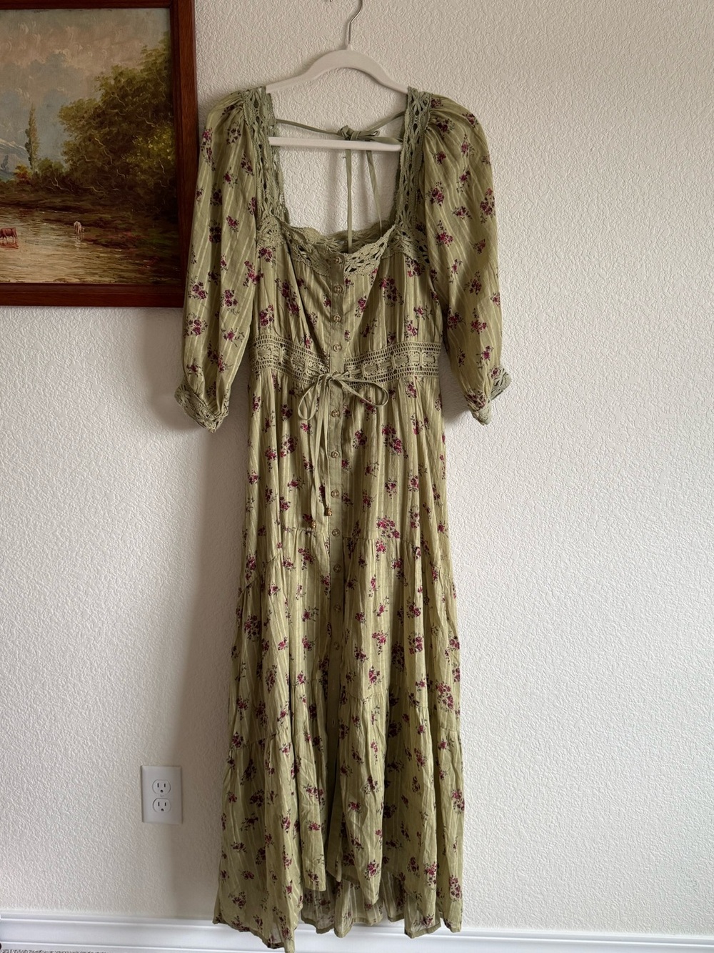 Free People Morning Meadows Maxi Dress